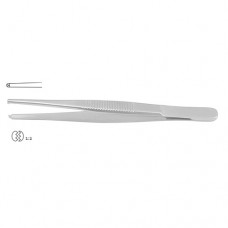 Fine Pattern Dissecting Forceps 1 x 2 Teeth Stainless Steel, 13 cm - 5"